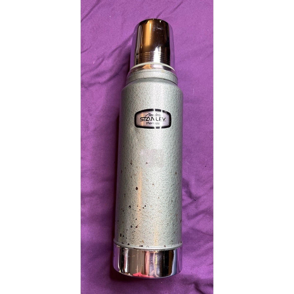 Aladdin Stanley Thermos‎ A-944C Vacuum Bottle Hot & Cold Unbreakable Vintage